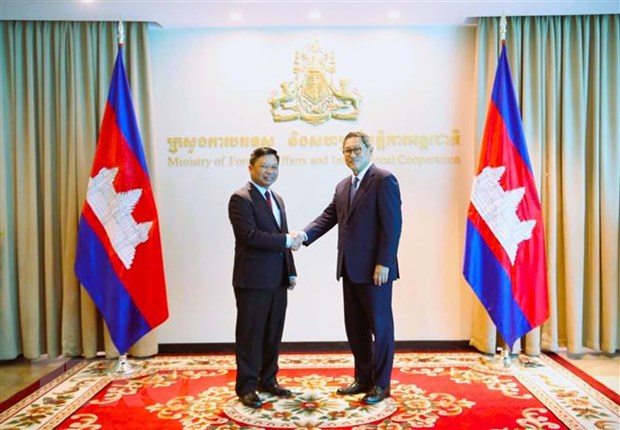 Viet Nam-Campuchia tang cuong hop tac sau rong tren cac linh vuc hinh anh 1