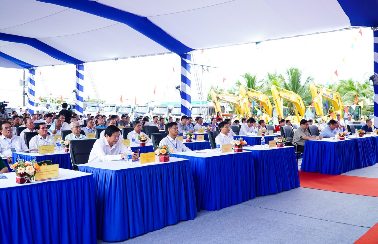 Thủ tướng phát lệnh khởi công cầu Đại Ngãi, kết nối Sóc Trăng - Trà Vinh