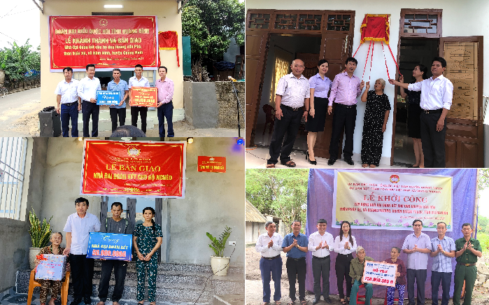 Quảng Bình hỗ trợ xây mới và sửa chữa 254 ngôi nhà “Đại đoàn kết”