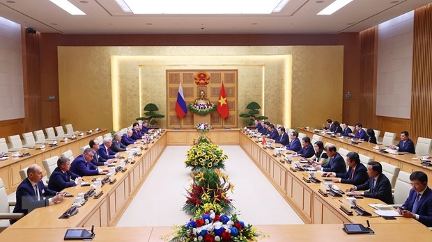 Việt Nam muốn tiếp tục thúc đẩy hợp tác với Nga trên các lĩnh vực | Chính trị | Vietnam+ (VietnamPlus)