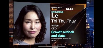 CEO VinFast trả lời Bloomberg TV: VinFast sẽ đạt được mục tiêu bán 40.000– 50.000 xe trong năm nay