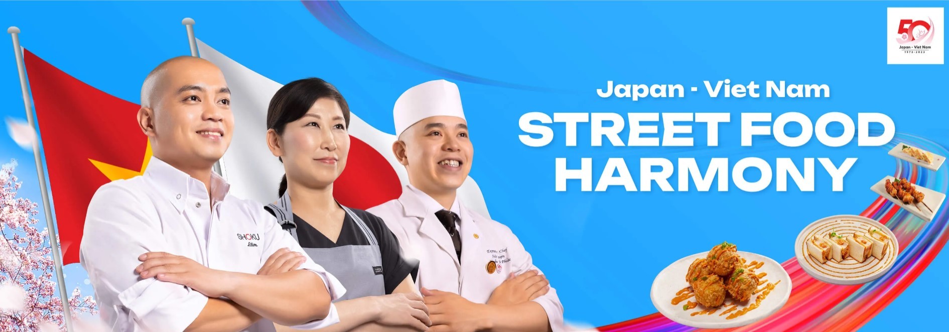 Bản hòa âm của ẩm thực đường phố Nhật Bản - Việt Nam