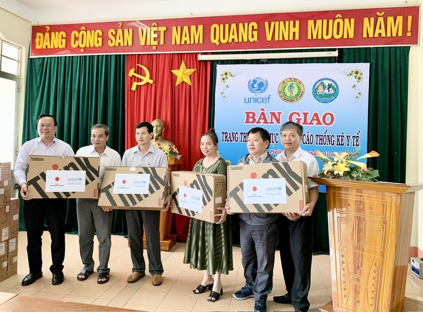 21 đơn vị y tế ở Gia Lai được phân bổ thiết bị y tế do Chính phủ Nhật Bản viện trợ