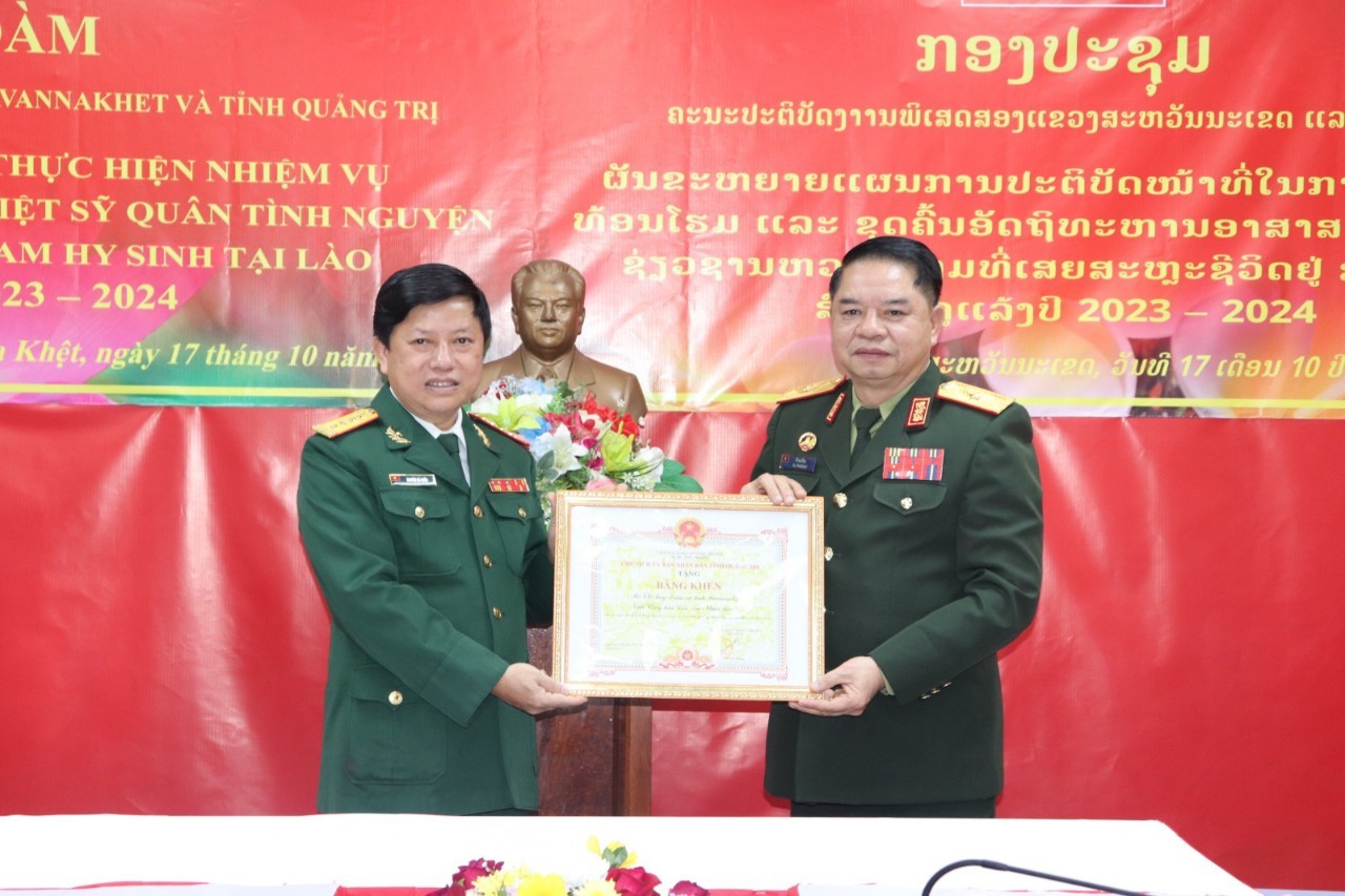 Quảng Trị - Savannakhet: Tăng cường tìm kiếm, quy tập hài cốt liệt sĩ mùa khô 2023-2024