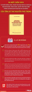 infographics ra mat cuon sach cua tong bi thu nguyen phu trong