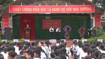 Học sinh Cao Bằng có thêm hiểu biết về đường biên, mốc giới từ trải nghiệm thực tế