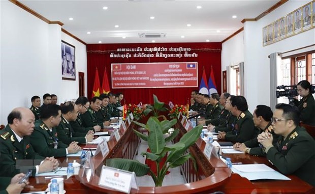 Biên phòng Việt Nam-Lào tăng phối hợp quản lý và bảo vệ biên giới | ASEAN | Vietnam+ (VietnamPlus)
