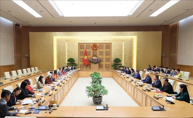 Thủ tướng Phạm Minh Chính tiếp Điều phối viên thường trú và Trưởng các tổ chức LHQ tại Việt Nam