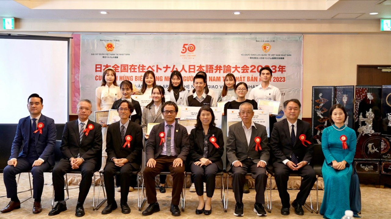 Hấp dẫn cuộc thi hùng biện Tiếng Nhật cho người Việt Nam tại Nhật Bản năm 2023