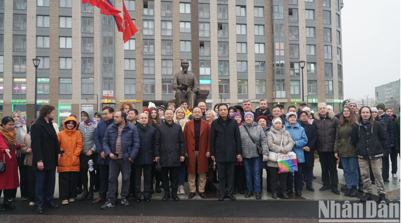 Trao tặng Huân chương Hữu nghị cho Thống đốc Saint Peterburg, Liên bang Nga