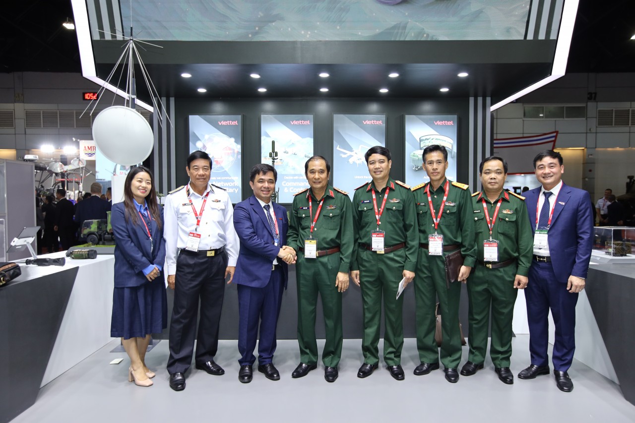 Viettel tổ chức gian hàng tại triển lãm Quốc phòng và An ninh 2023