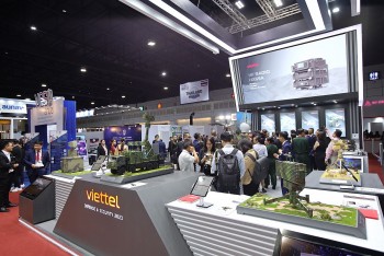 viettel to chuc gian hang tai trien lam quoc phong va an ninh 2023