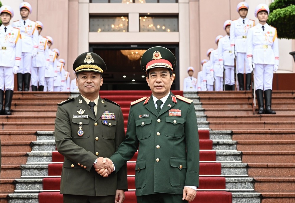 Hợp tác quốc phòng là trụ cột quan trọng trong quan hệ Việt Nam - Campuchia