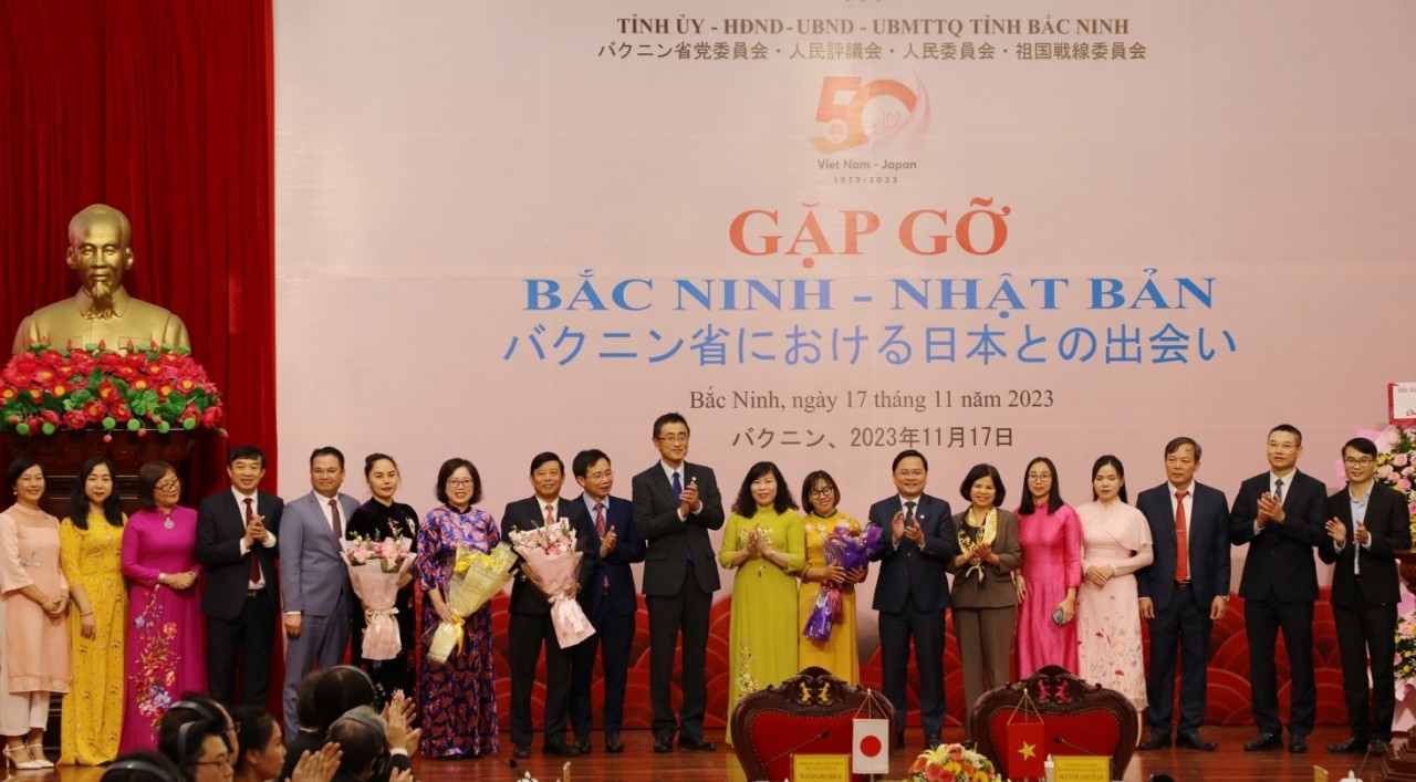Hội Hữu nghị Việt Nam - Nhật Bản tỉnh Bắc Ninh hợp tác với Hiệp hội người Việt Nam vùng Kansai (Nhật Bản)