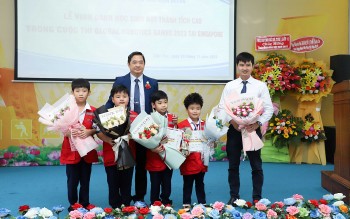 Học sinh Trường Phổ thông Thái Bình Dương vô địch Global Robotics Games 2023 tại Singapore