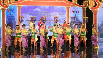 100 ca sĩ, nhạc công tham gia Liên hoan tiếng hát truyền hình tiếng Khmer khu vực Nam Bộ