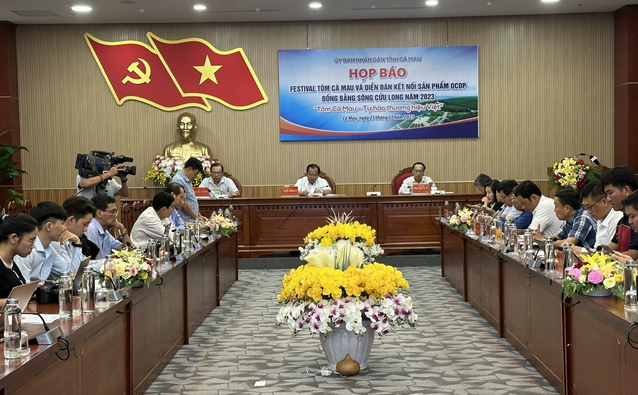 Festival Tôm Cà Mau 2023 sẽ diễn ra từ ngày 10 - 13/12
