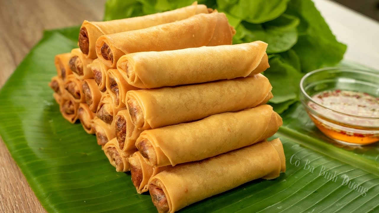 Món chả giò. (Ảnh: KT)