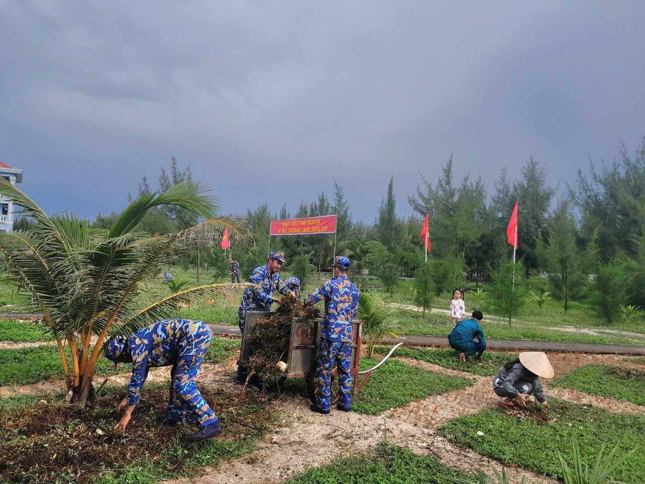 Ngày thứ Bảy tình nguyện ở Trường Sa