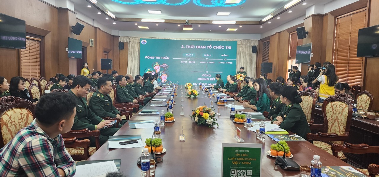 Phát động cuộc thi trực tuyến “Tìm hiểu Luật Biên phòng Việt Nam”