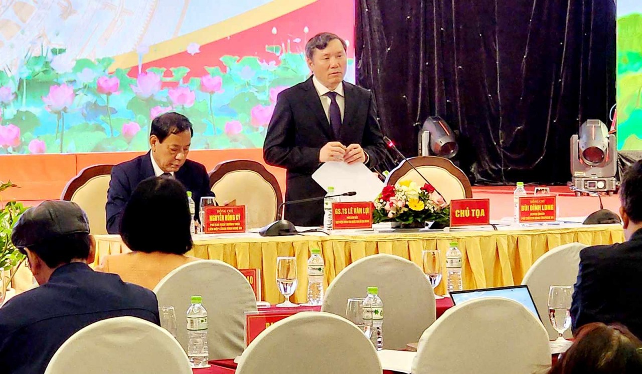 Hội thảo khoa học “Công tác đối ngoại nhân dân trong quá trình hội nhập và phát triển kinh tế - xã hội tỉnh Nghệ An”