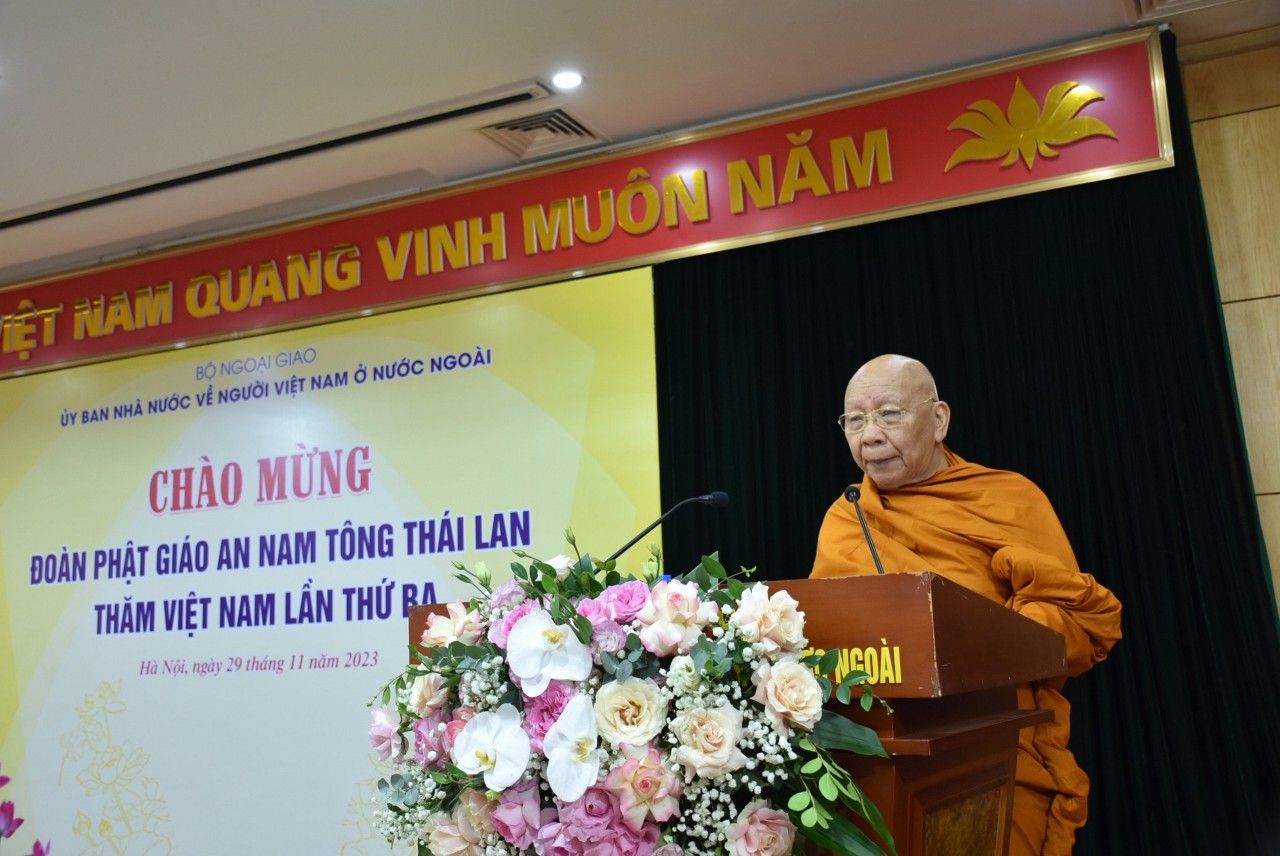 Phật giáo Việt - Thái kết nối xây dựng tình đoàn kết, hữu nghị