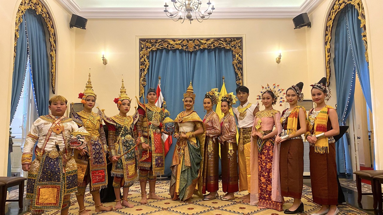 Múa mặt nạ cung đình của Thái Lan