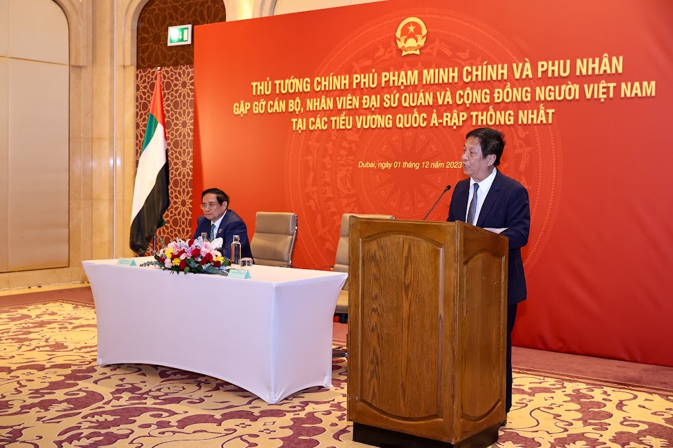 Thủ tướng Phạm Minh Chính: Mong cộng đồng kiều bào tại UAE ngày càng lớn mạnh- Ảnh 2.