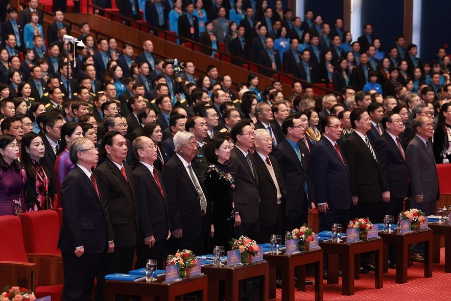 Khai mạc phiên trọng thể Đại hội Công đoàn Việt Nam lần thứ XIII