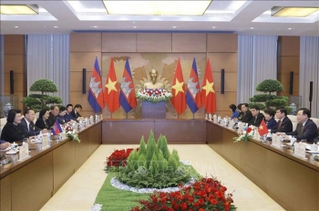 Thúc đẩy quan hệ Việt Nam - Campuchia đi vào chiều sâu, thiết thực, hiệu quả
