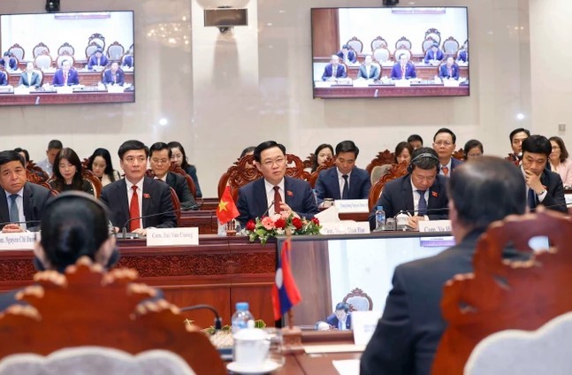 Quốc hội Việt Nam-Lào cần xây dựng thể chế, pháp luật để cùng nhau tạo đột phá