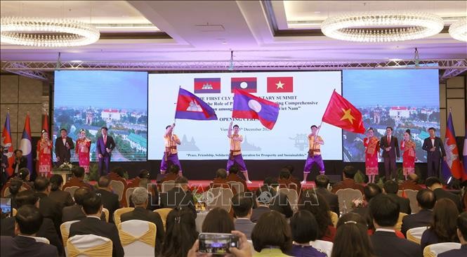 Khai mạc Hội nghị cấp cao Quốc hội ba nước Campuchia - Lào - Việt Nam