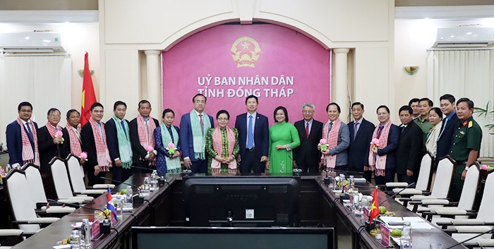 Giao lưu văn hóa Việt Nam - Campuchia tại Đồng Tháp