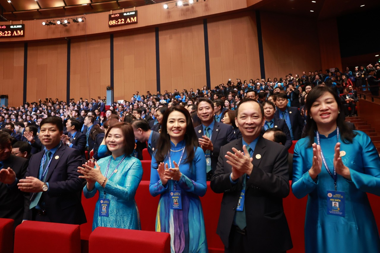 1.100 địa biểu chính thức tham gia Đại hội.