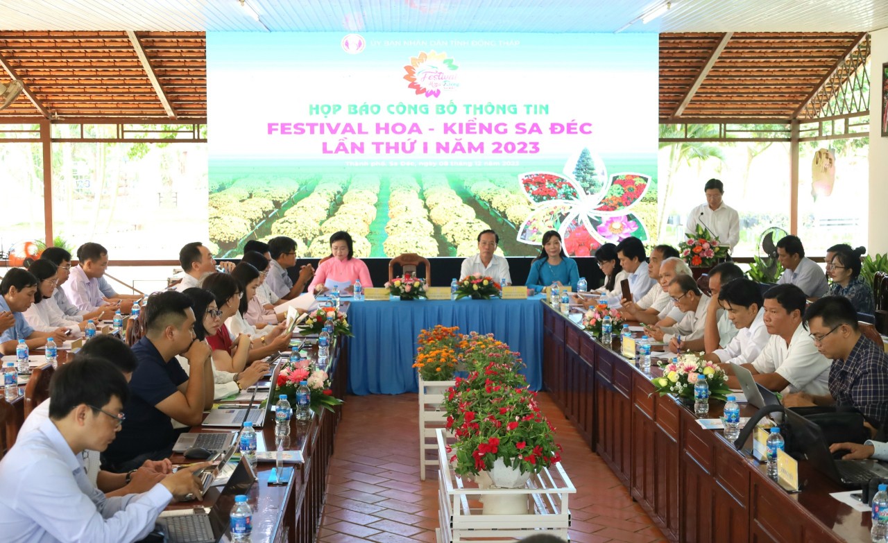 Đồng Tháp tổ chức Festival hoa kiểng Sa Đéc lần đầu tiên