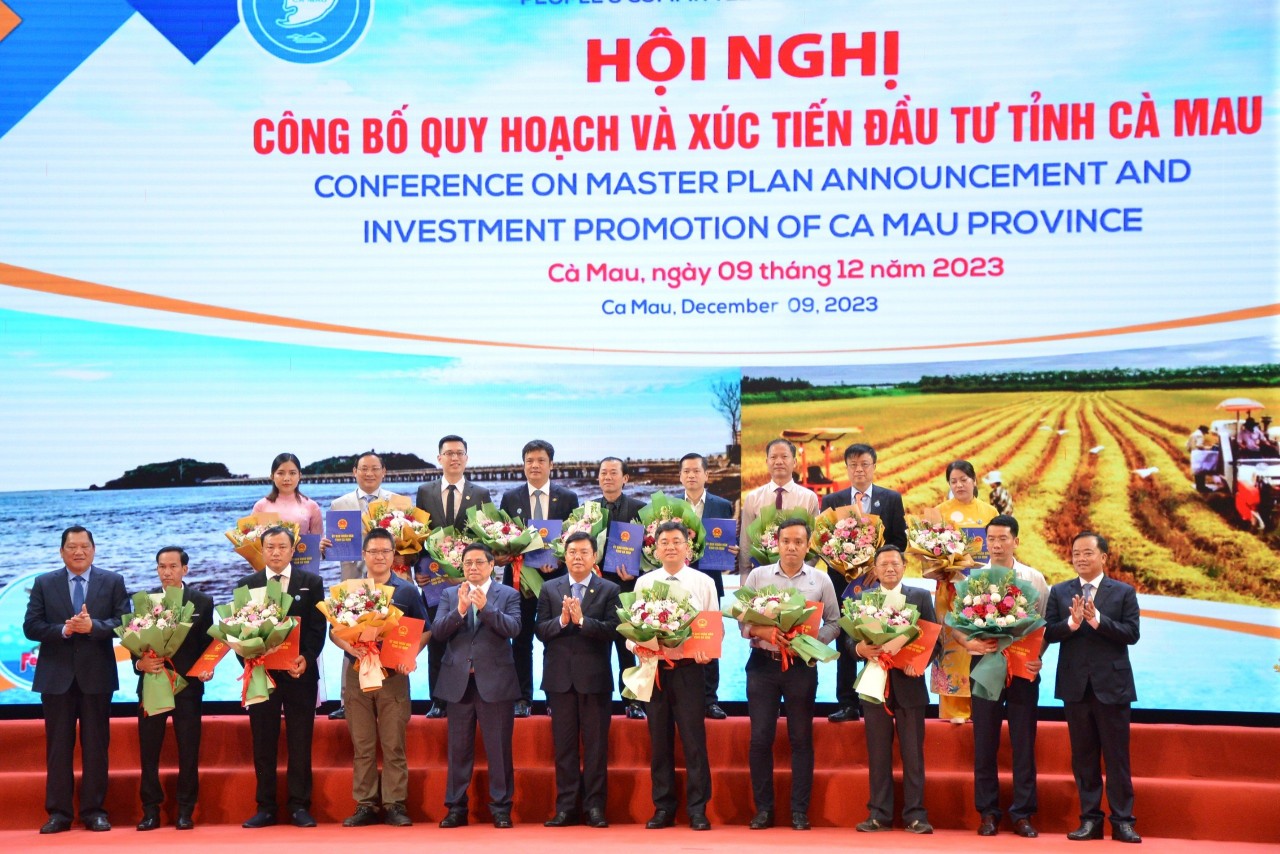 Thủ tướng Phạm Minh Chính dự Công bố quy hoạch và xúc tiến đầu tư tỉnh Cà Mau