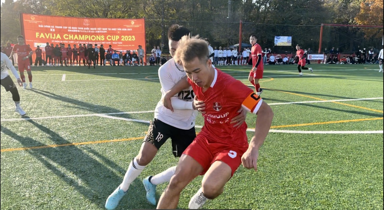 32 đội bóng người Việt tại Nhật tham gia chung kết FAVIJA CHAMPIONS CUP 2023