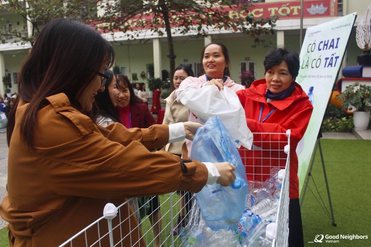 64.000 chai nhựa được thu gom qua hoạt động 