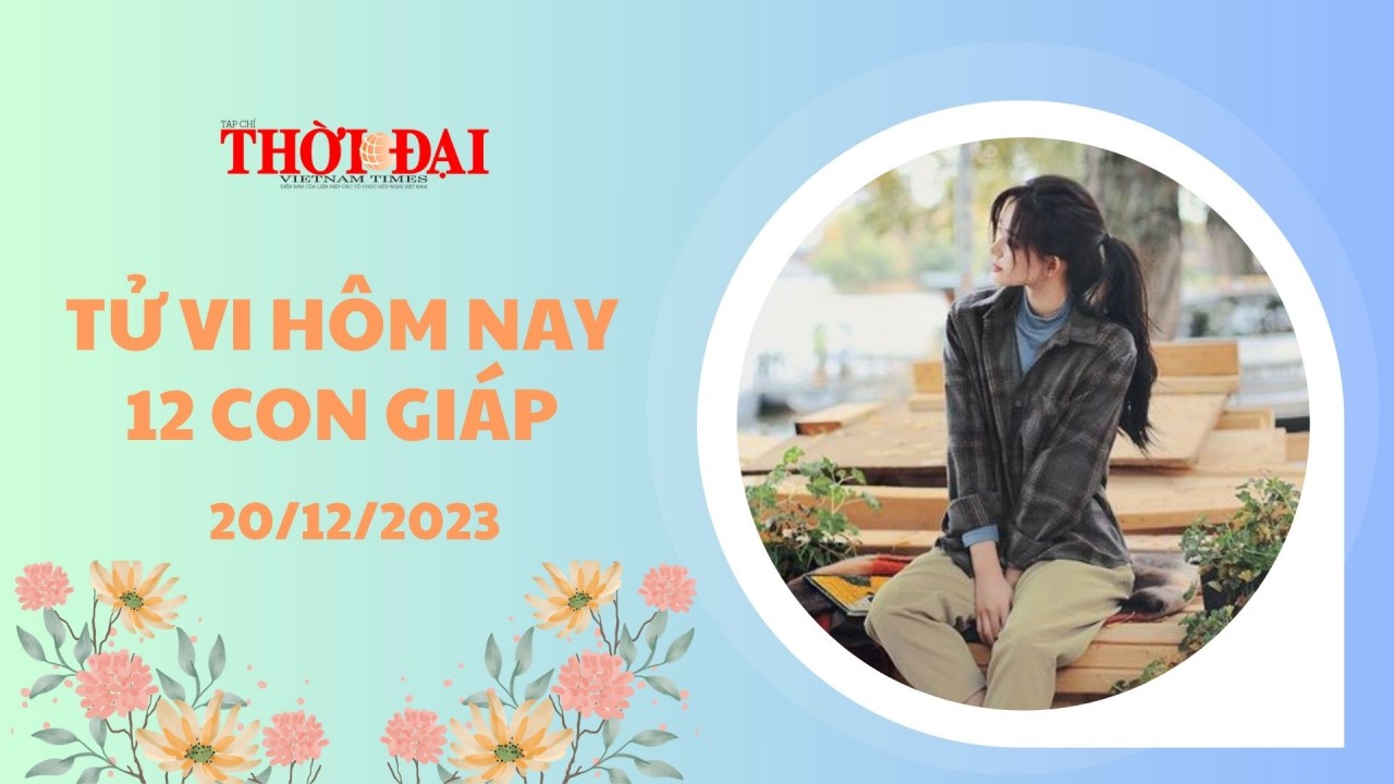 Tử vi hôm nay 12 con giáp 20/12/2023: Tý thuận lợi đến không ngờ