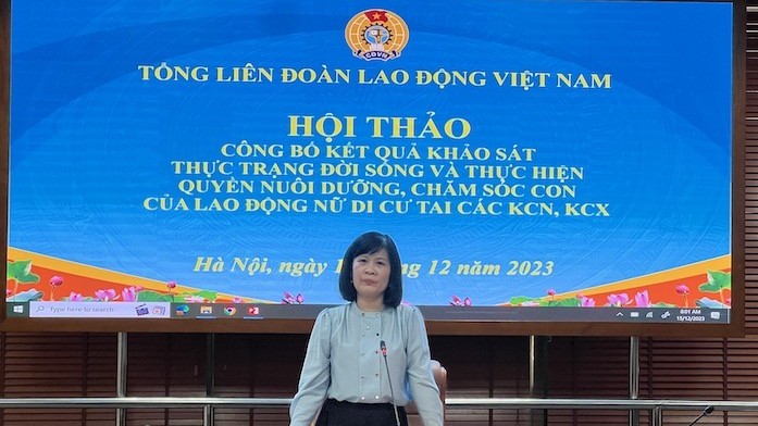 Nhiều lao động nữ di cư muốn rút BHXH một lần khi nghỉ việc