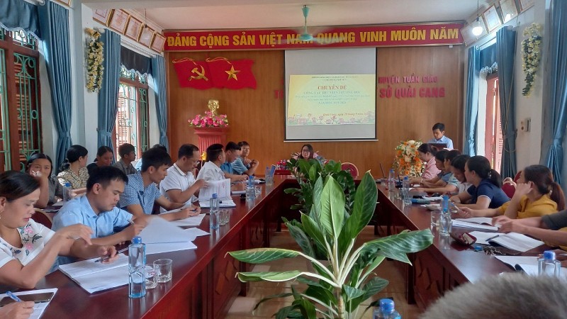 THCS Quài Cang “ Cánh chim” đầu đàn của ngành giáo dục huyện Tuần Giáo