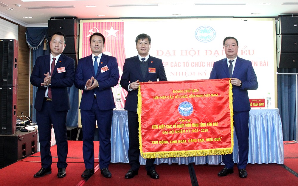 Đại hội đại biểu Liên hiệp các tổ chức hữu nghị tỉnh Yên Bái nhiệm kỳ 2023 - 2028