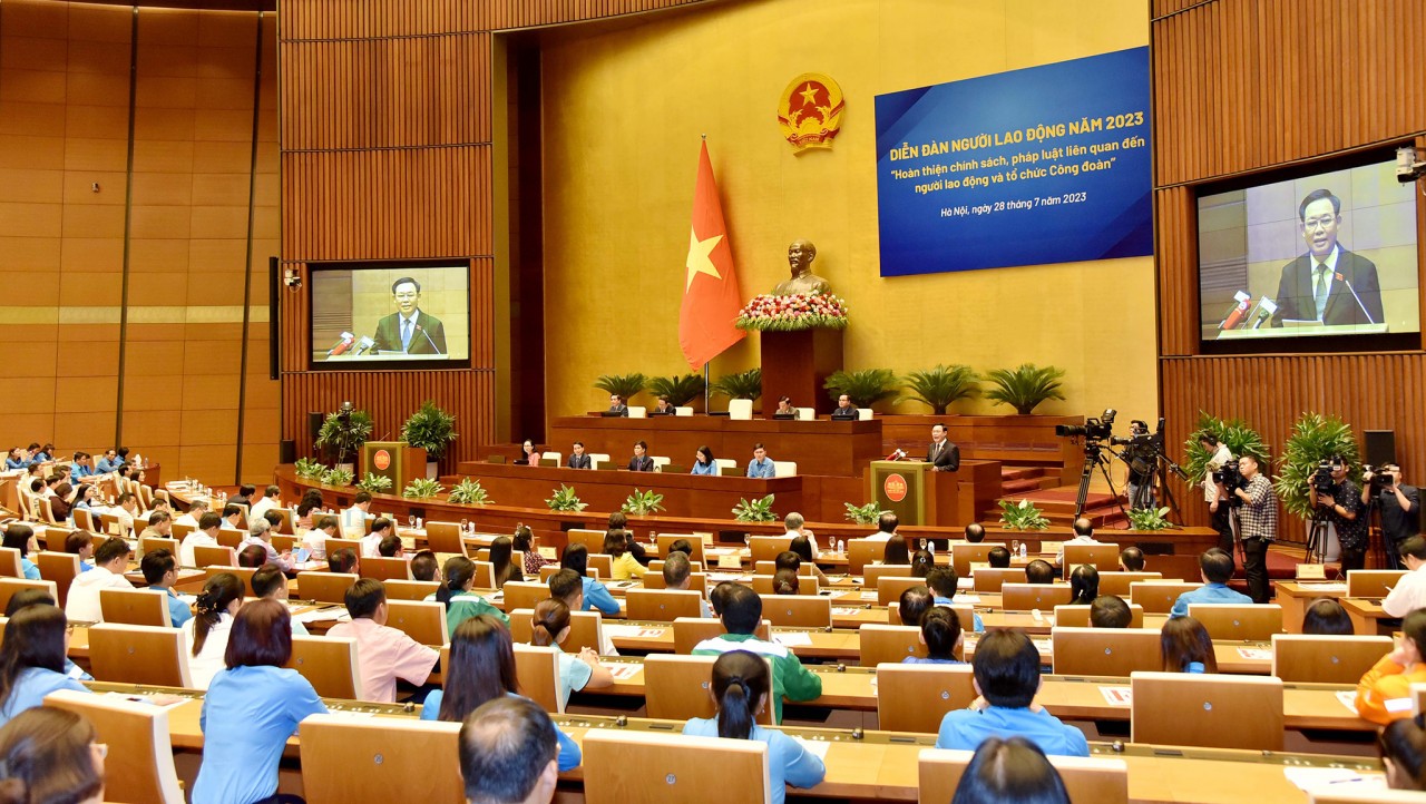 Diễn đàn Người lao động năm 2023  (Ảnh: TL).