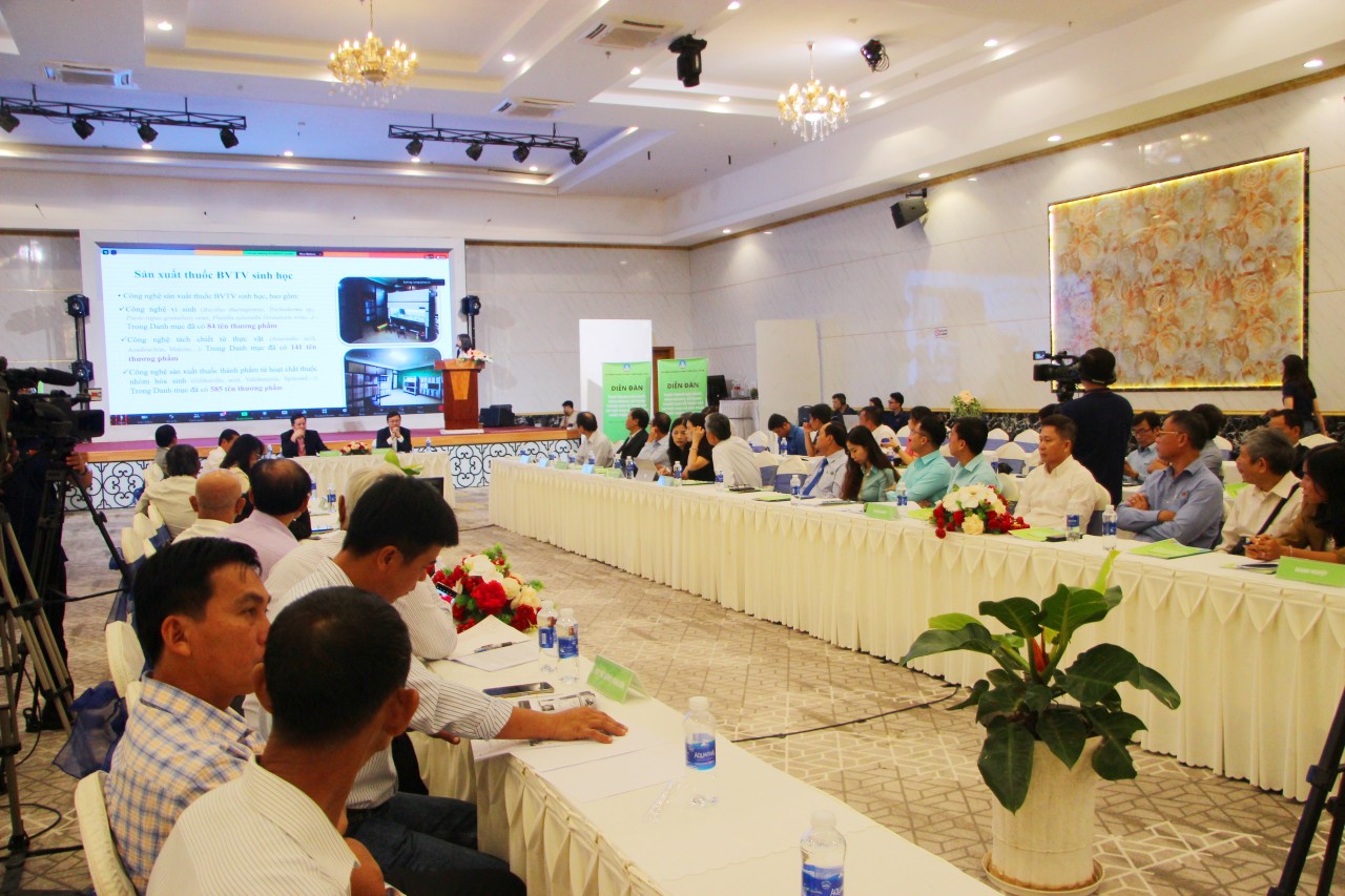 Phấn đấu đưa Việt Nam trở thành nước có tỷ lệ sử dụng thuốc bảo vệ thực vật sinh học dẫn đầu trong khu vực