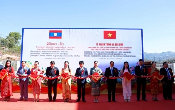 Doanh nghiệp Việt Nam hỗ trợ tỉnh Xaysomboun (Lào) xây dựng nhà ở công vụ cho cán bộ