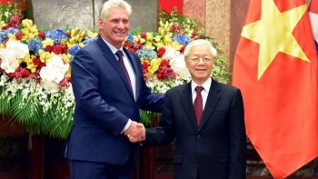 Lãnh đạo Đảng, Nhà nước chúc mừng 65 năm Quốc khánh Cuba