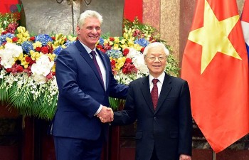 Lãnh đạo Đảng, Nhà nước chúc mừng 65 năm Quốc khánh Cuba