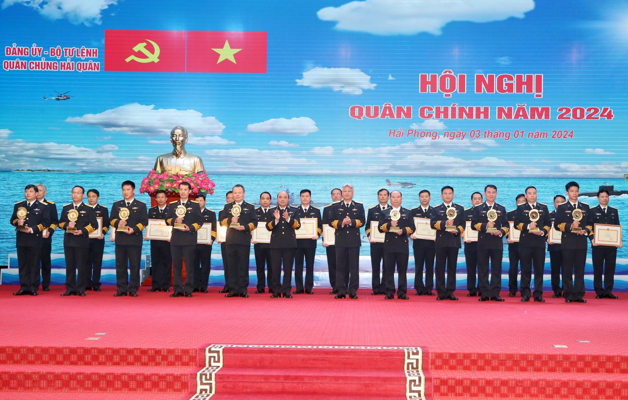 Hội nghị quân chính Quân chủng Hải quân năm 2024