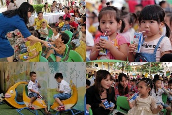 Hơn 11.000 trẻ em có hoàn cảnh khó khăn chào năm học mới với món quà đặc biệt từ Vinamilk