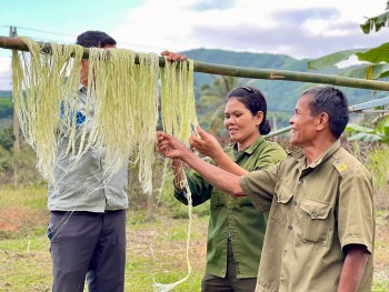 Đắk Lắk: Người nông dân có thêm nguồn thu nhập nhờ biết cách tận dụng phụ phẩm lá dứa